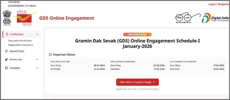 Post Office Recruitment 2026